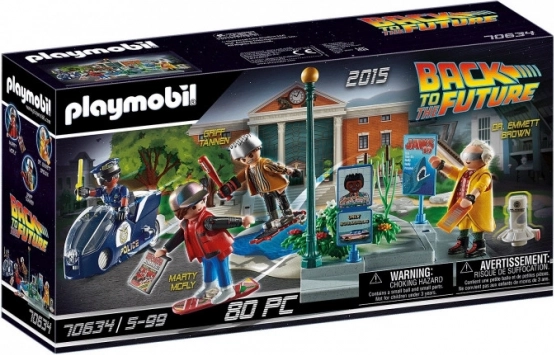 PLAYMOBIL RITORNO AL FUTURO II: inseguimento sull'hoverboard