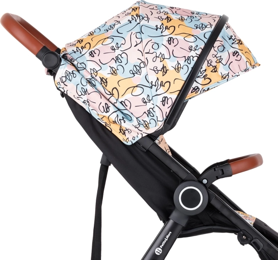 Capottina per passeggino Petite&Mars Street+ / Street2 Limited 100 Faces