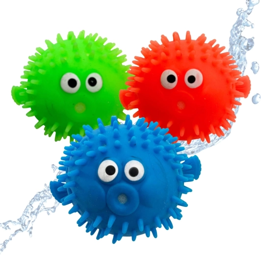 Schildkröt Water Squeezies palline d’acqua riutilizzabili opache a forma di pesciolini 3 pz