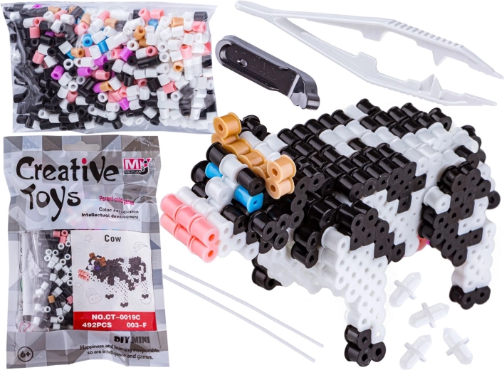 Perline da stirare 3D – mucca (sacchetto)