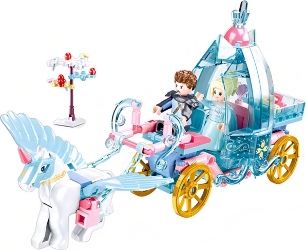 Sluban fate dell’inverno – carrozza con unicorno magico