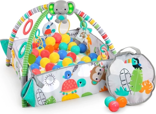Bright Starts tappeto gioco 5 in 1 Your Way Ball Play Totally Tropical