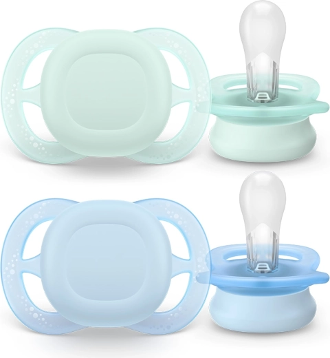 Succhietto Philips Avent UltraStart neutro 0–2 mesi, 2 pz