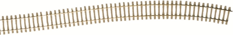 Binario flessibile Roco F4 con traversine in cemento