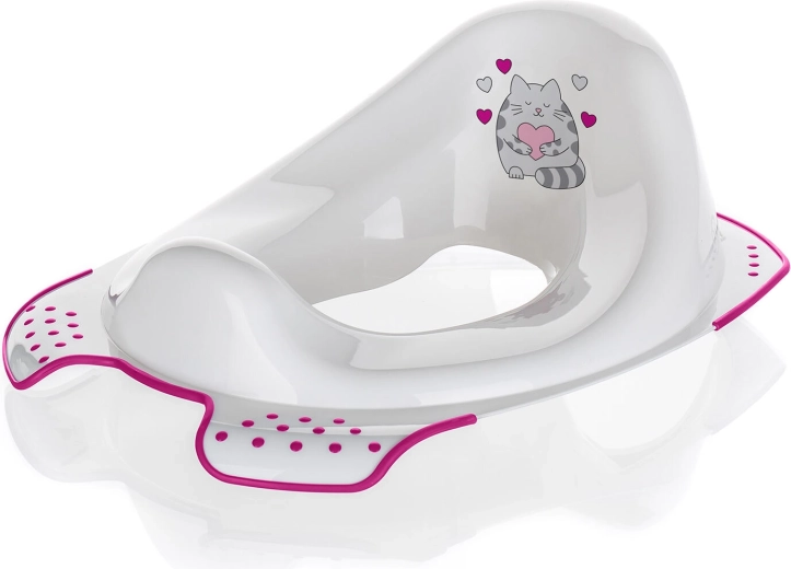 Sedile WC per bambini antiscivolo CAT – bianco