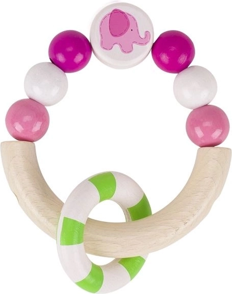 Anello Tattile Elefantino Rosa