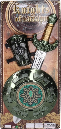 Spada per bambini con scudo – 51 cm