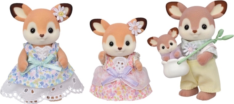 Sylvanian Families famiglia di cervi – set di 4 figure