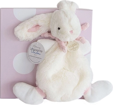 Set regalo Doudou - coniglietto di peluche rosa