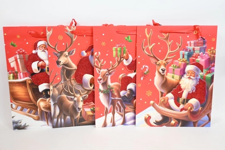 Borsa regalo festiva L