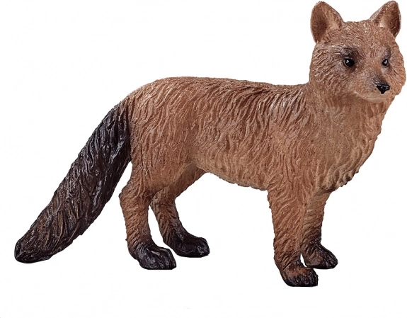 mojo volpe rossa – figurina realistica in plastica