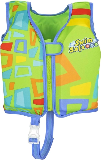 Gilet da nuoto per bambini M/L verde BESTWAY per l’apprendimento del nuoto