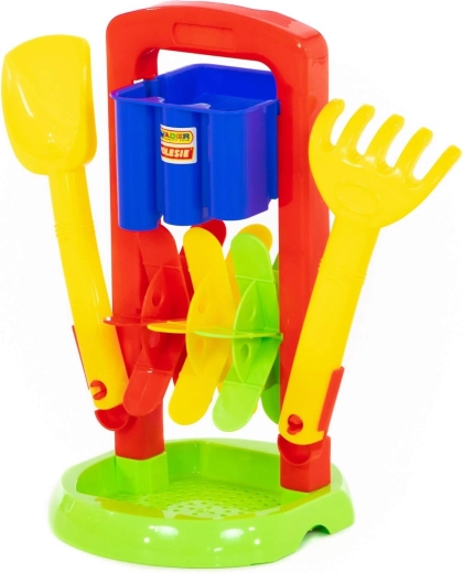 Mulino colorato per sabbia e acqua