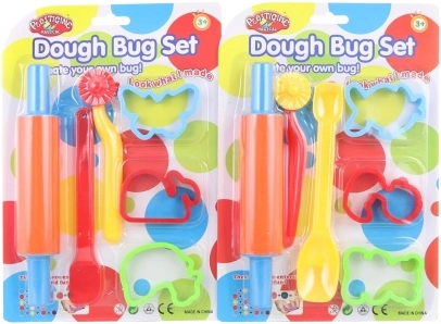 Set di modellazione con formine e rullo per bambini