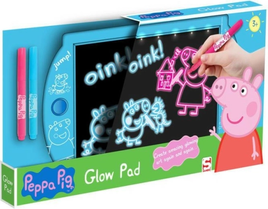 Lavagna luminosa per disegnare Peppa Pig