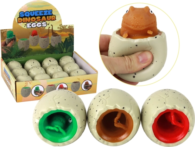 Giocattolo antistress dinosauro nell'uovo Squishy