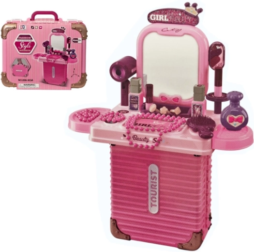 Set di cosmetici per bambini in valigetta