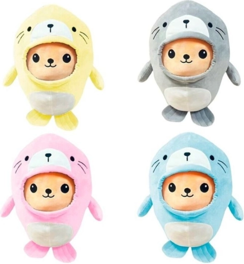 Peluche in costume da foca - 1 pezzo