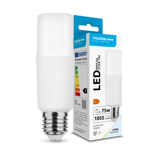 Modee Lighting lampadina LED a barra E27 11,1 W bianco freddo