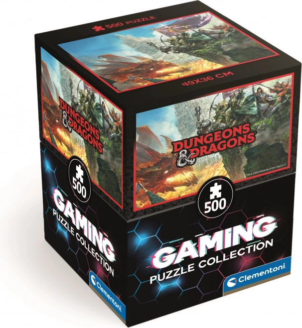 Puzzle 500 pezzi Dungeons & Dragons – Cube di Clementoni