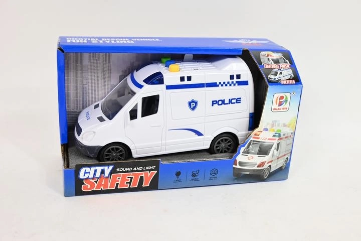 Macchinina della polizia a batterie