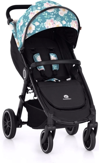 Petite&Mars passeggino sportivo Street+ RWS black limited 100 roses