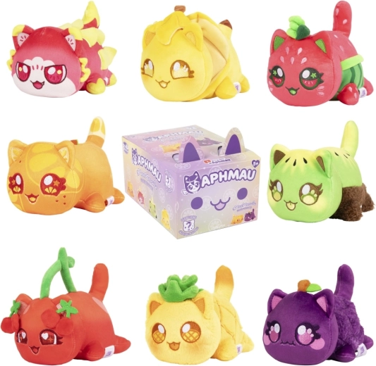 Gattino di peluche Aphmau Mystery MeeMeow Frutta (sorpresa)