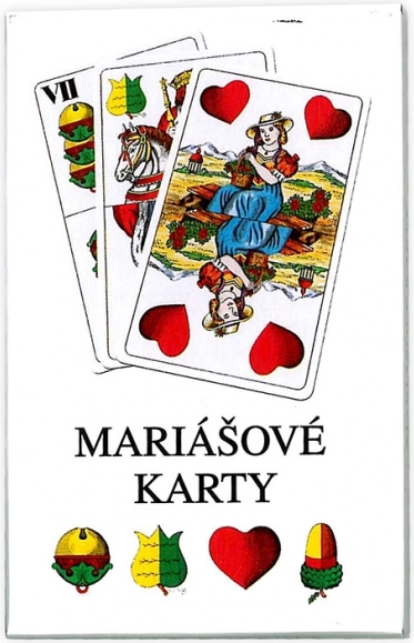 Carte di Mariáš in scatola