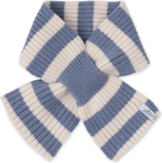 Scalda-collo merino per bambini Lodger stripe stone