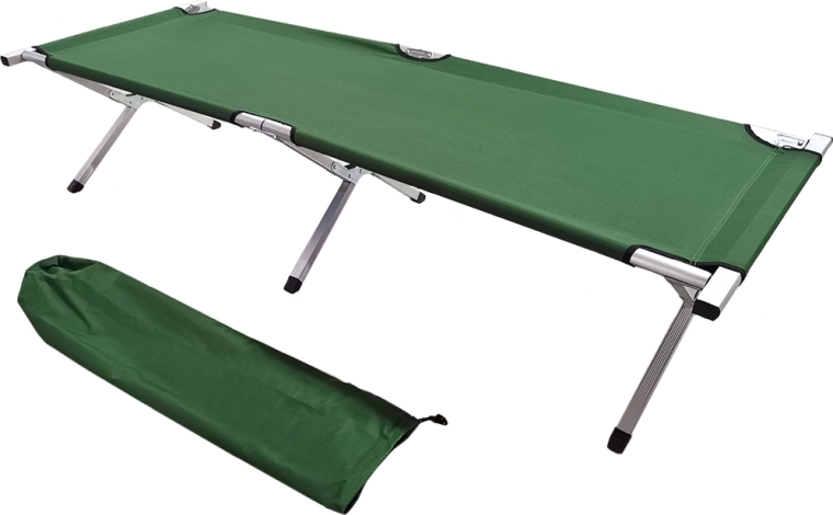 Brandina da campo pieghevole Qanad nera