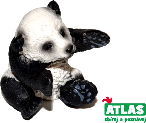 Figurina di cucciolo di panda