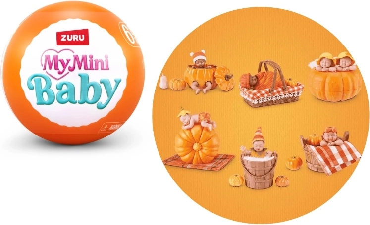 ZURU My Mini Pumpkin Patch – capsula a sorpresa - 1 pezzo