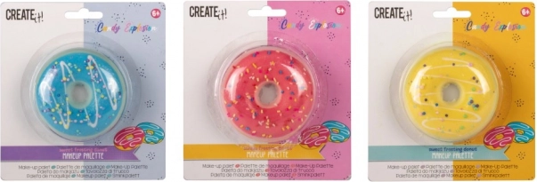 Set trucco DONUT CANDY con ombretti e lucidalabbra