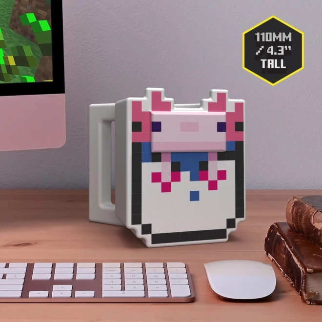Tazza 3D MINECRAFT Axolotl