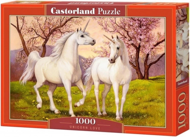 Puzzle 1000 pezzi Unicorni innamorati