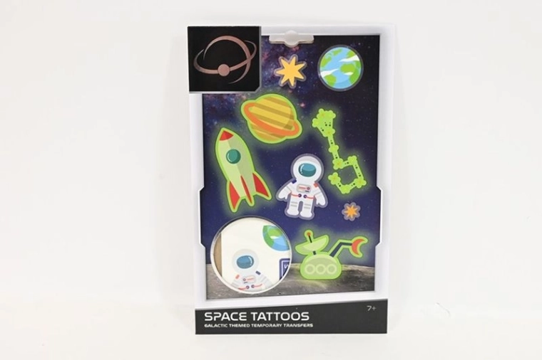 Tatuaggi temporanei NASA – set spaziale