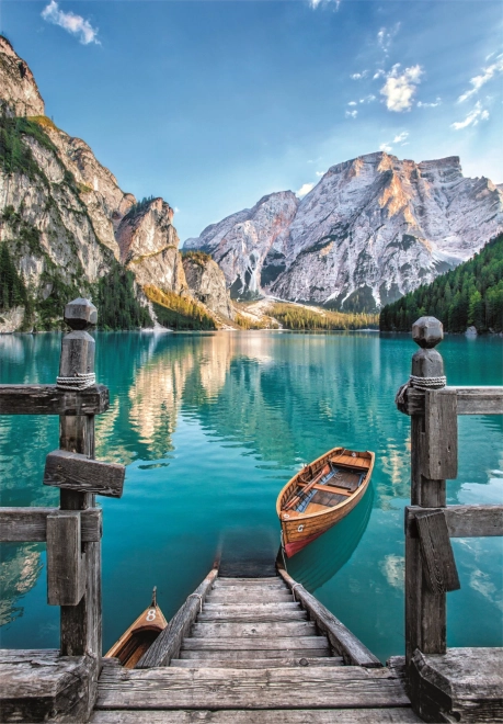 Puzzle Lago di Braies 500 pezzi
