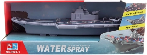 Portaerei a batterie con effetti sonori