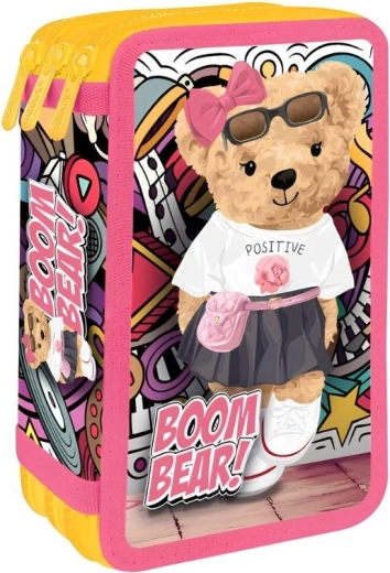 Astuccio a tre scomparti Boom Bear - orso