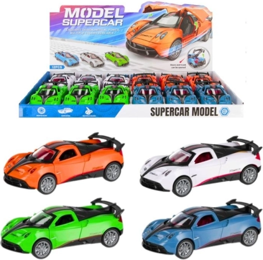 Auto sportiva da corsa per bambini – 4 varianti di colore (13 cm)