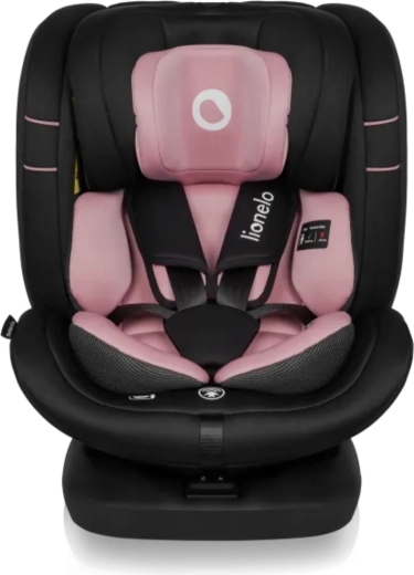 Seggiolino auto LIONELO Bastiaan i-Size, 40–150 cm, Pink Rose