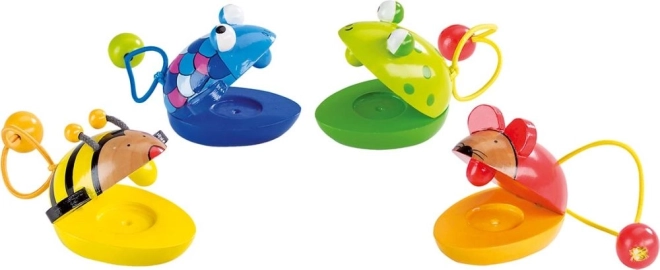 Goki Castagnette Animaletti - 1 pz