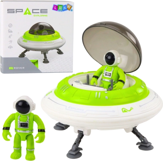 UFO astronave con mini-figura di astronauta con luci e suoni