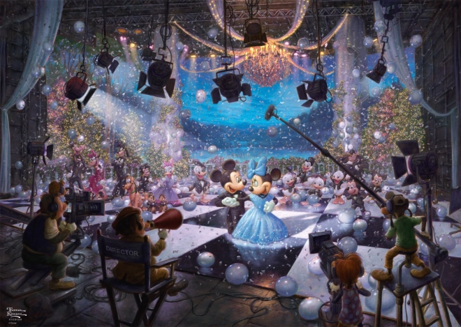 Puzzle Schmidt Disney celebrazione 100 anni, 1000 pezzi