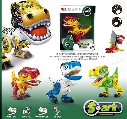 Dinosauro a batteria