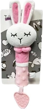 Giocattolo sonoro - coniglietto 17 cm