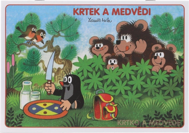 Album da colorare A5 Talpa e orsi