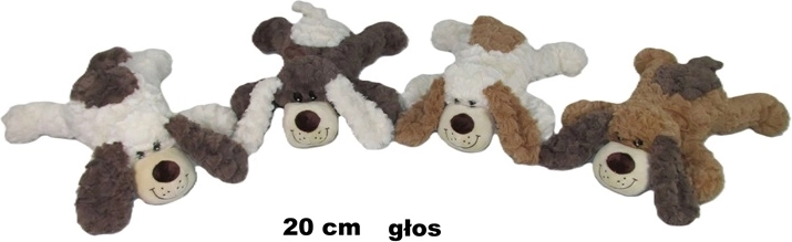 Cane di peluche con suono, 20 cm
