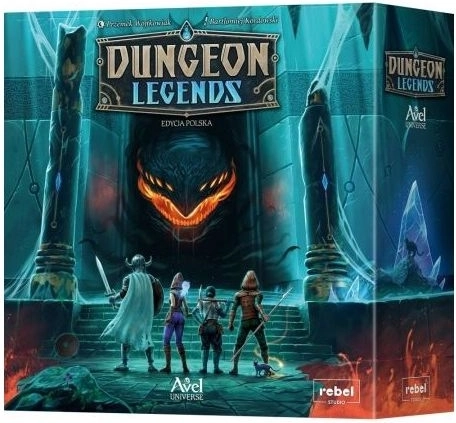 Rebel Dungeon Legends – gioco di carte cooperativo in campagna (versione polacca)