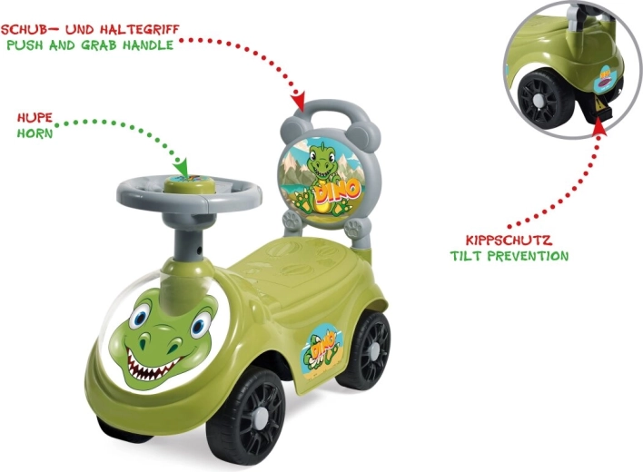 Cavalcabile e primi passi Dino 2 in 1 Jamara